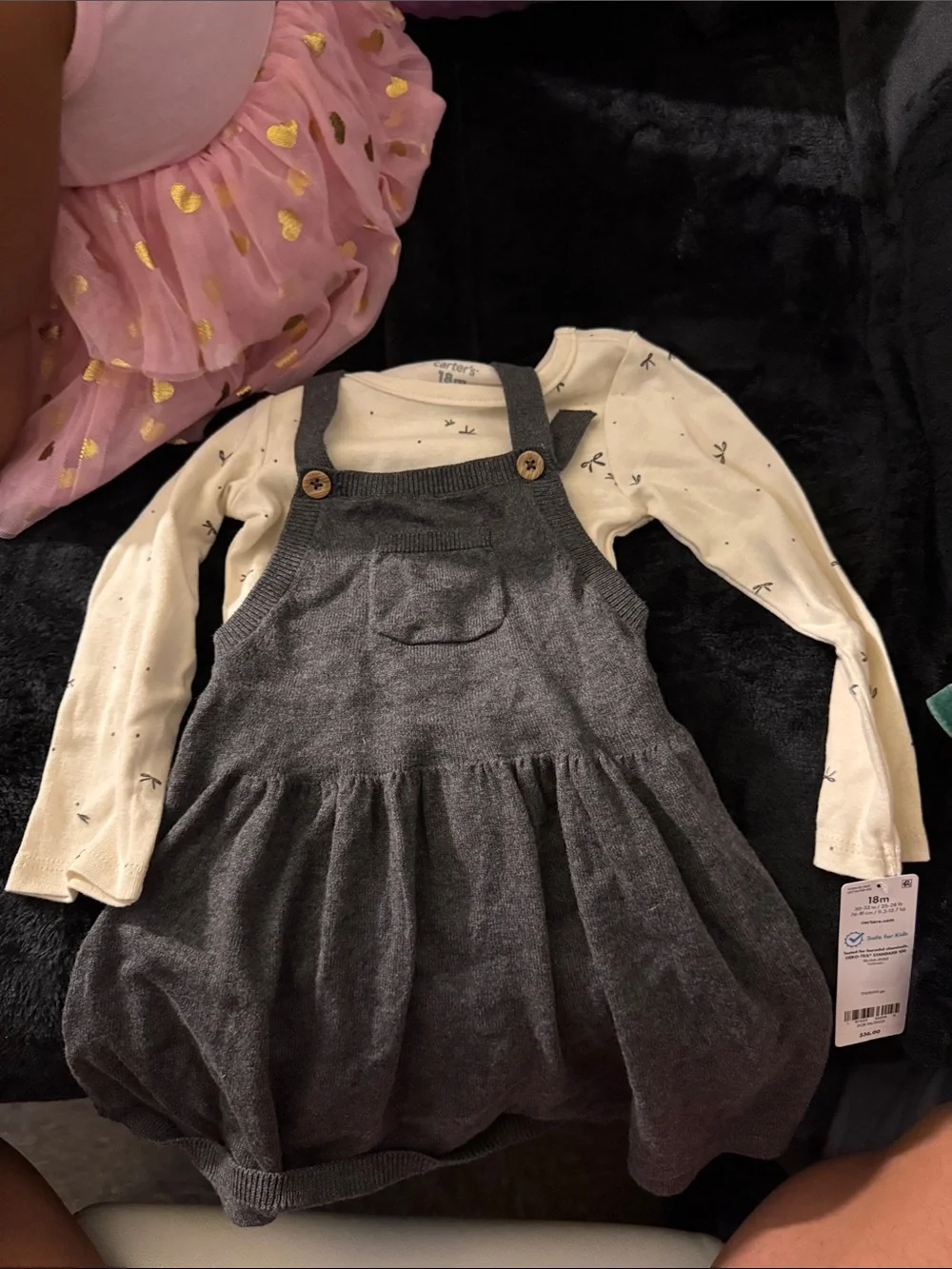 Kids outfit overalls/jumper